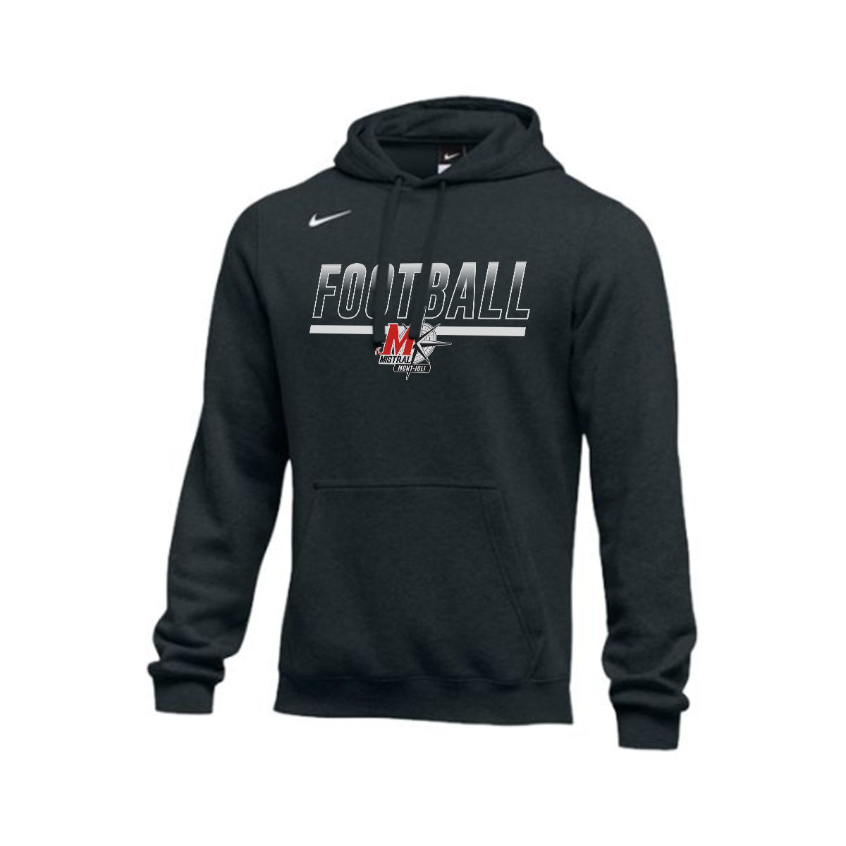 Nike Club Fleece Pullover Hoodie – Image 2