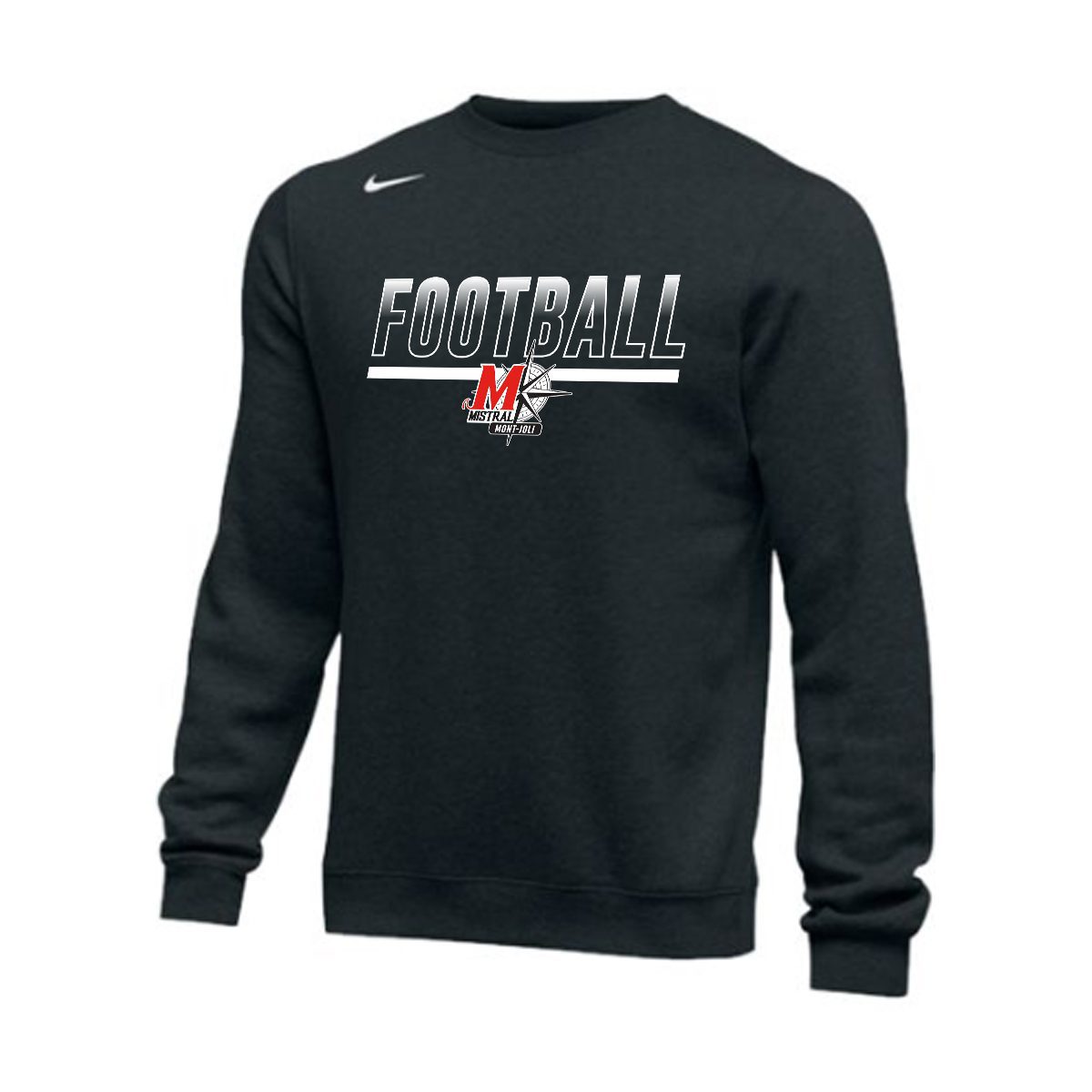 Nike Club Fleece Crew – Image 3